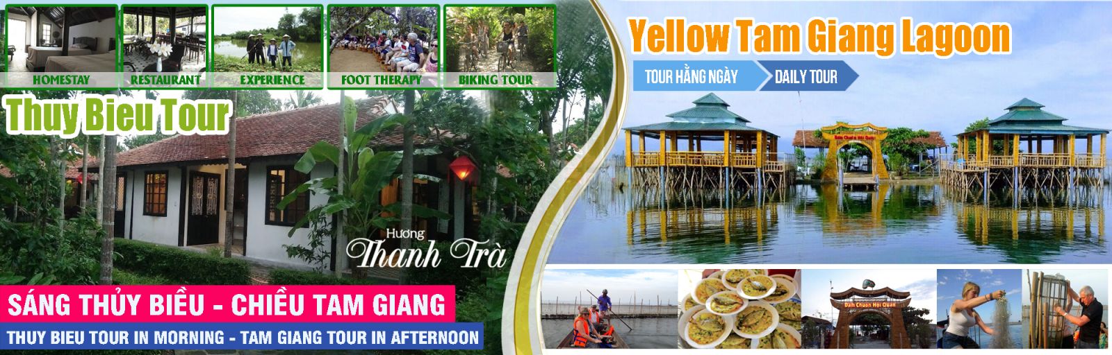THUY BIEU VILLAGE AND TAM GIANG LAGOON TOUR 